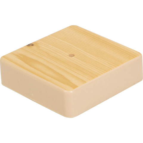 Коробка распаячная ОП 100х100х44мм Greenel GE41221-11 сосна