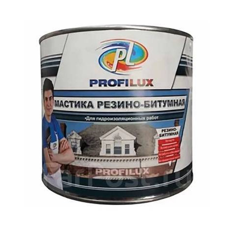 Мастика Profilux Резино-Битумная 1.8кг