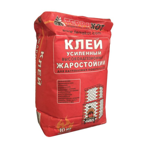 Клей Терракот усиленный жаростойкий 10кг