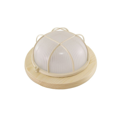 Светильник TDM НПБ 1302 60W 220V IP-54 сосна реш. (круг.)