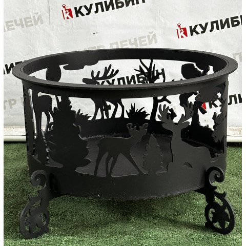 Костровая чаша 4мм 500х250 (550х340)