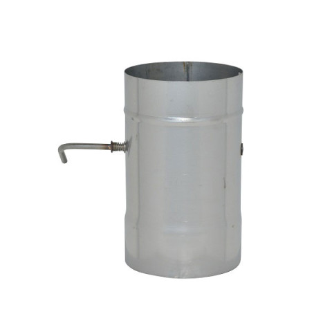 Шибер-заслонка нерж. D-115мм 1.5мм 0.25м