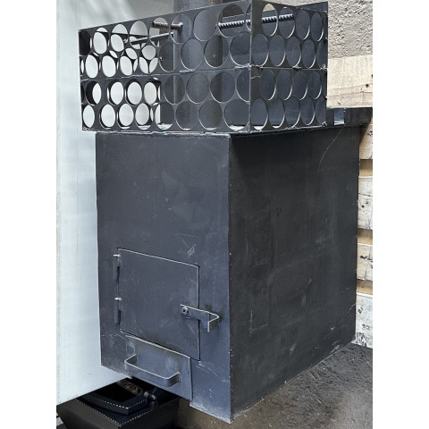 Печь Уралочка Легенда 6мм 60см  Премиум бак СЗАДИ УЦЕНКА