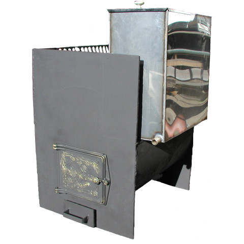 Печь Прометей 8мм (бак справа) (15-30м3)